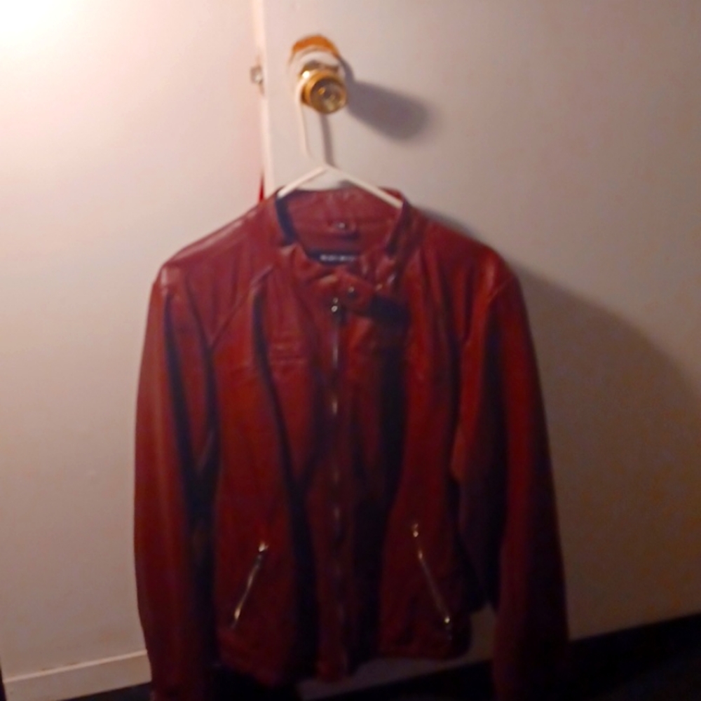 Leather jacket
